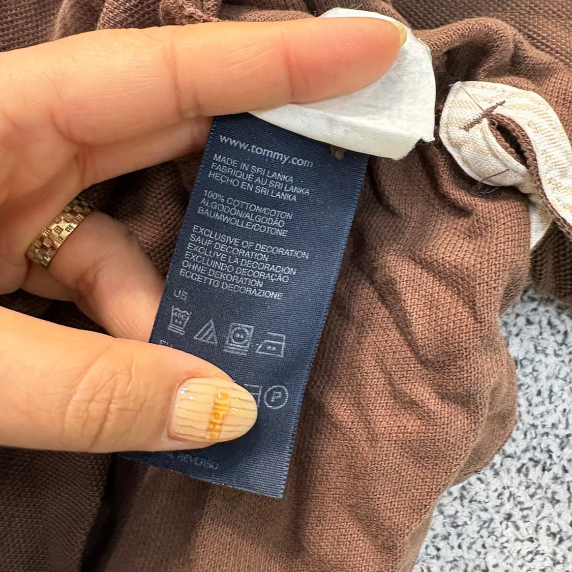 M 타미힐피거 남성 반팔티 카라티 0406J 상품이미지5