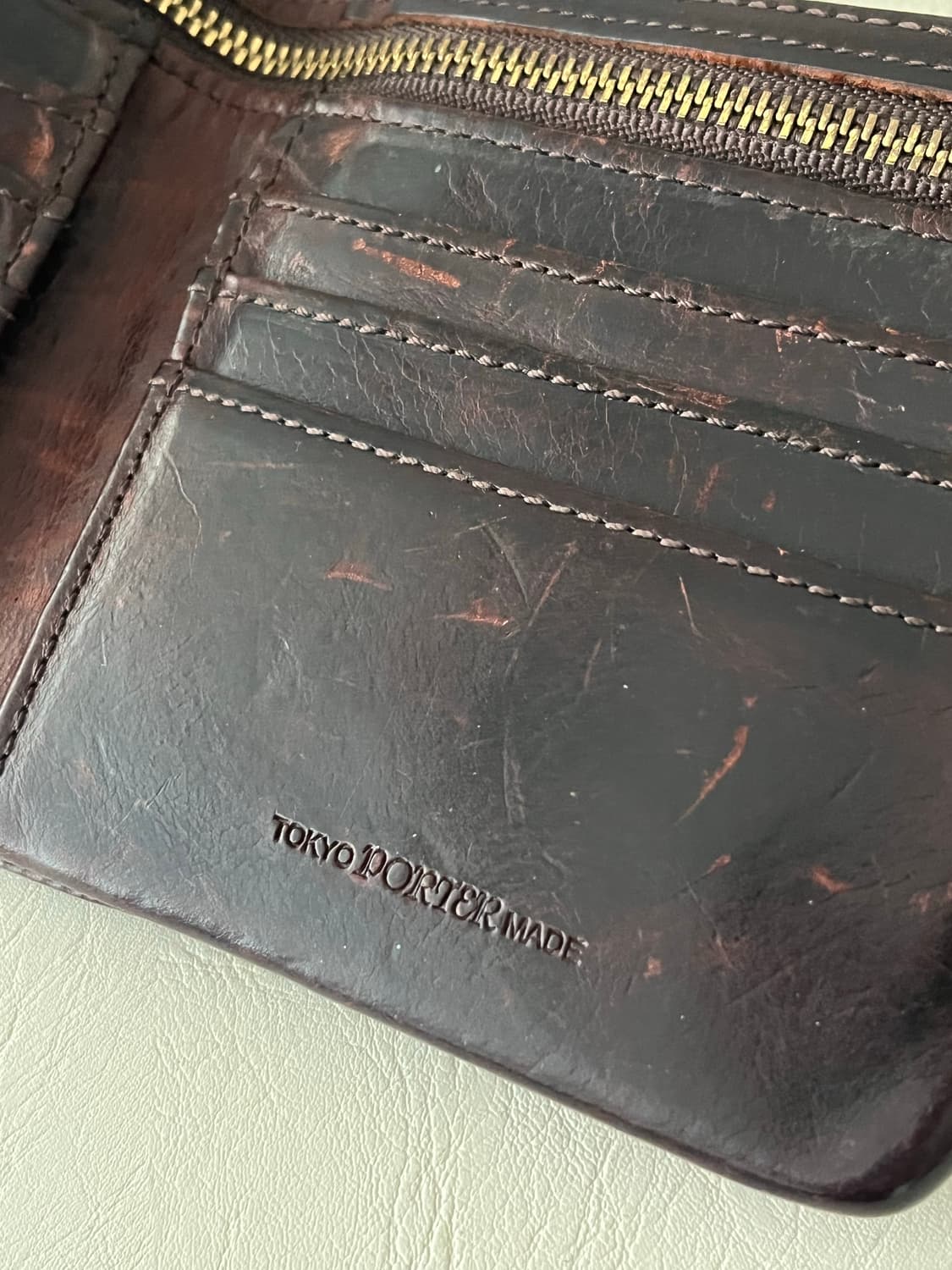 포터(PORTER TOKYO), 소크(SOAK) 가죽 반지갑 상품이미지3