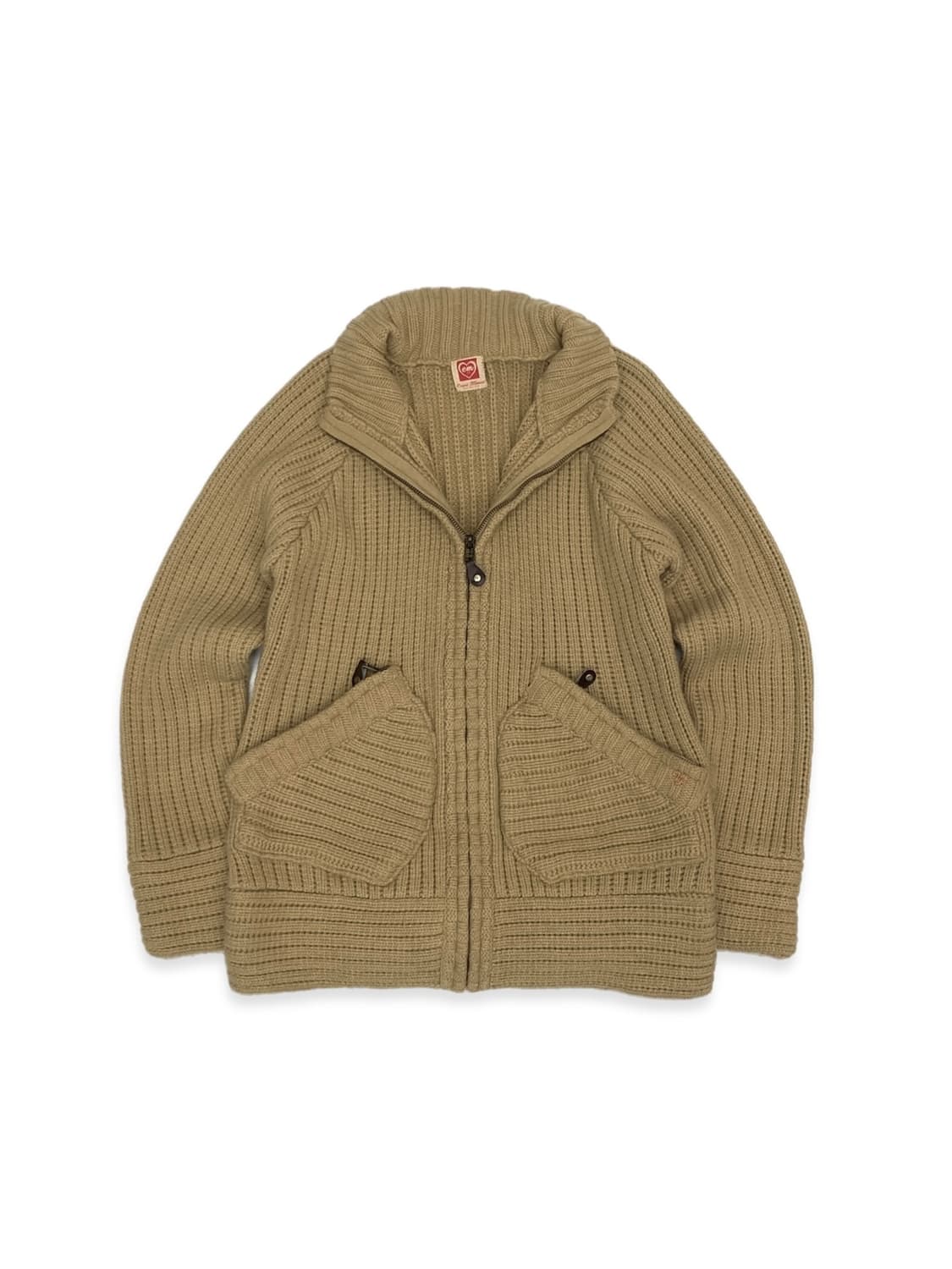 Knit zip cardigan 상품이미지1