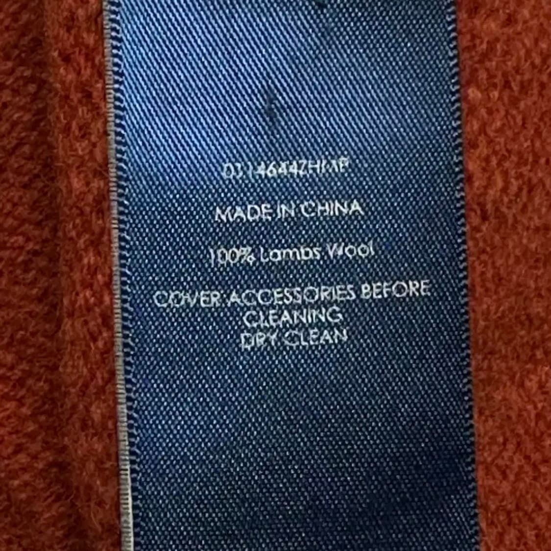 폴로랄프로렌 그린 포니 오렌지 램스울 반집업 니트  상품이미지5