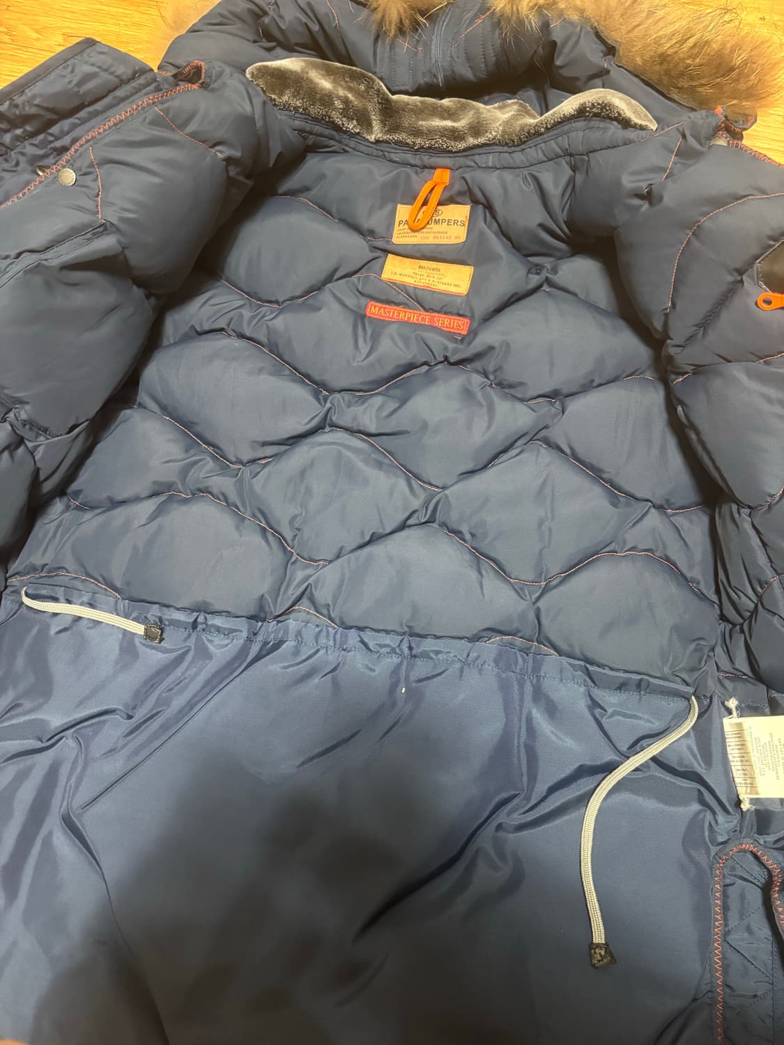 파라점퍼스 네이비 패딩 점퍼 상품이미지5