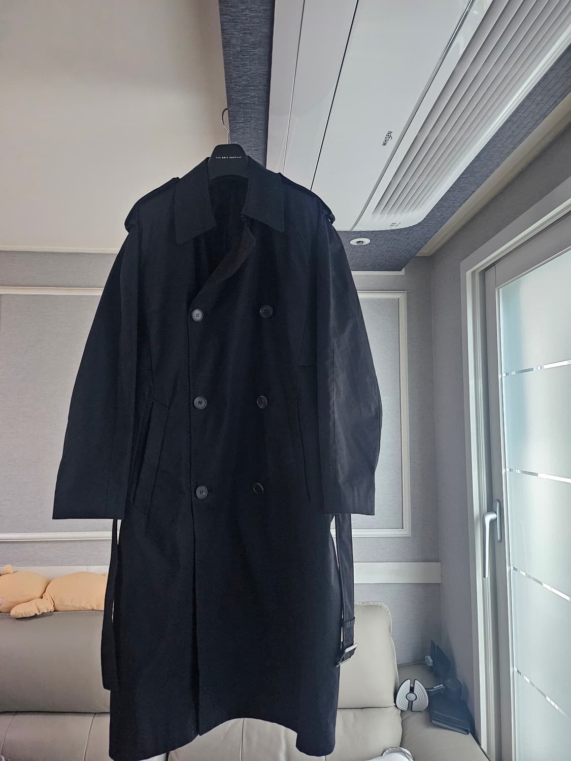 [거의 새것] 시스템옴므 트렌치 코트 100 상품이미지1