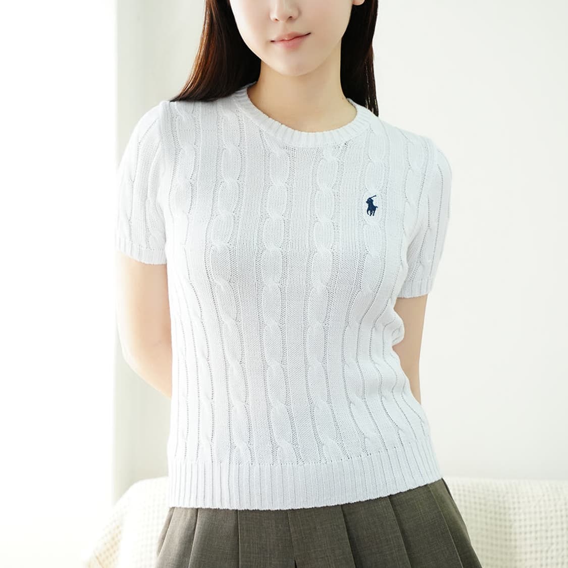폴로 랄프로렌 반팔 니트 상품이미지1