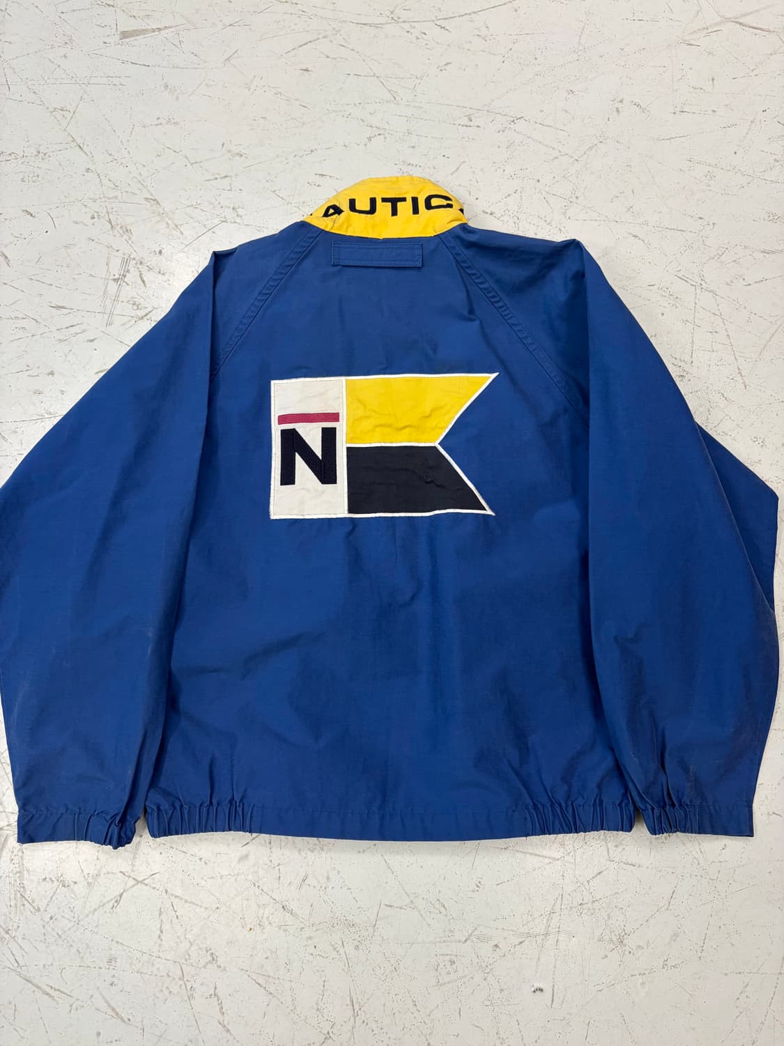 Nautica 90s 세일링 투톤 윈드브레이커 상품이미지4