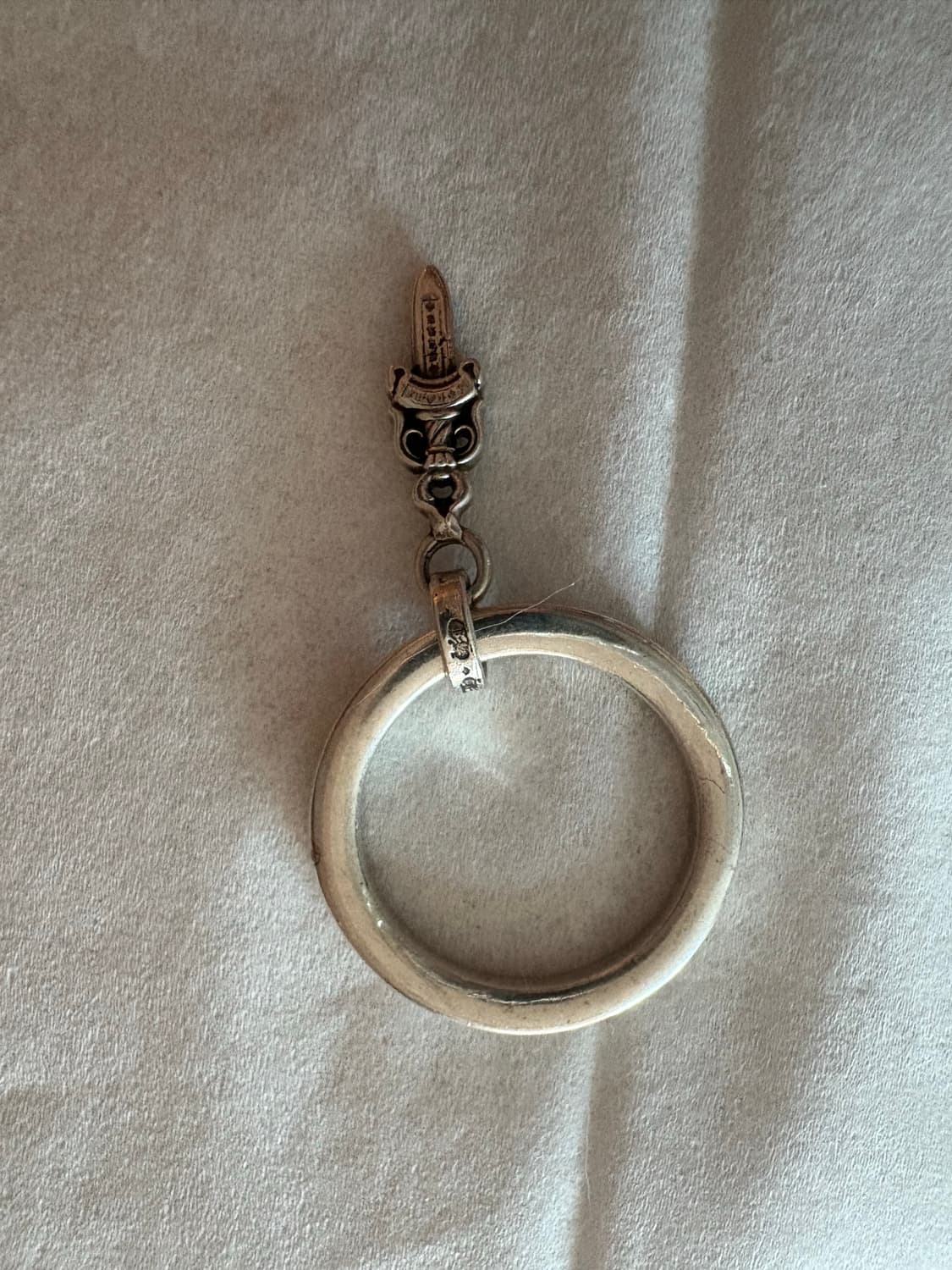 크롬하츠 팬던트 도그택 5대거 대거 드롭링 상품이미지7