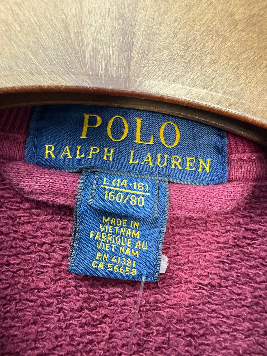 폴로랄프로렌 빅포니 배색 바시티 자켓 A3025 상품이미지6