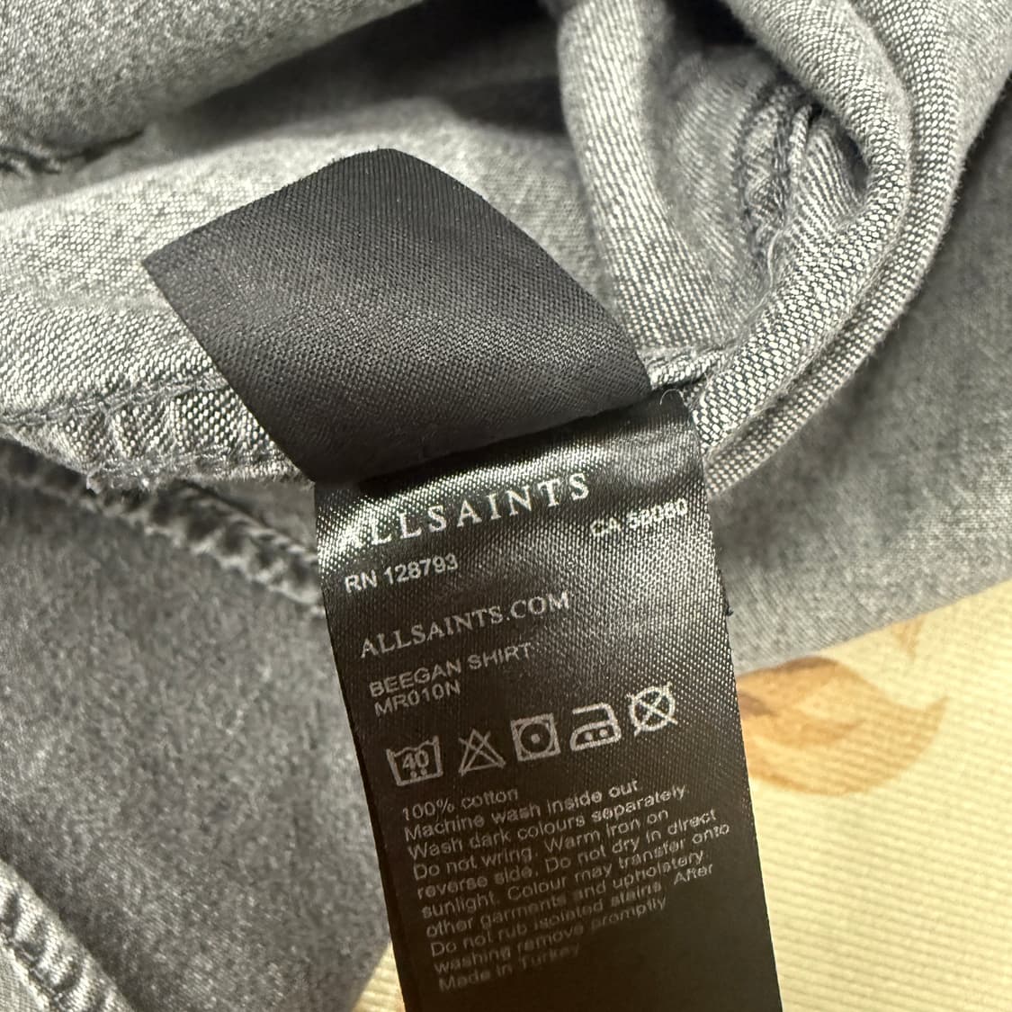 (M)올세인츠 All saints 데미지 데님셔츠 상품이미지3