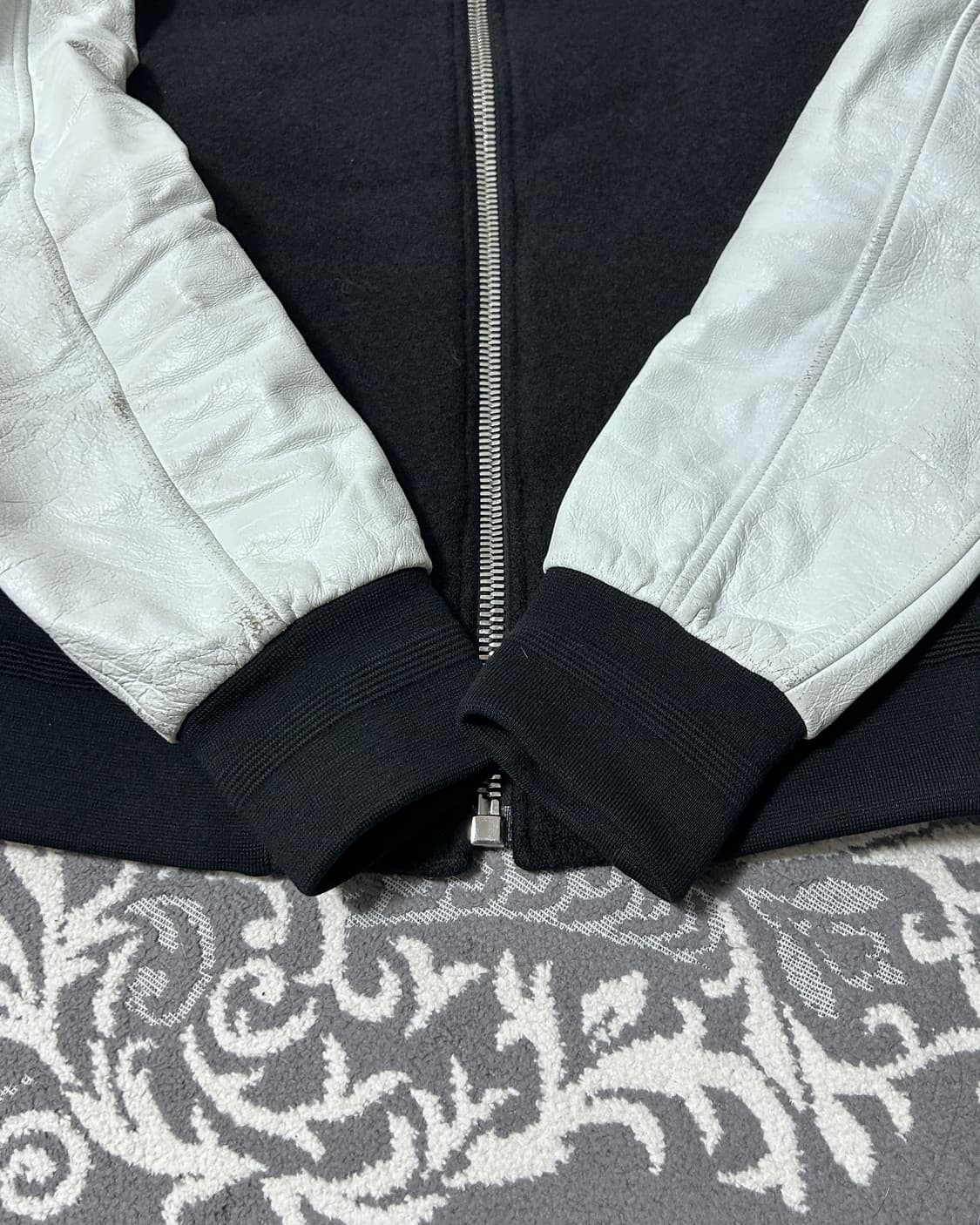 닐바렛 더블 짚 넥 스타디움 자켓 상품이미지3