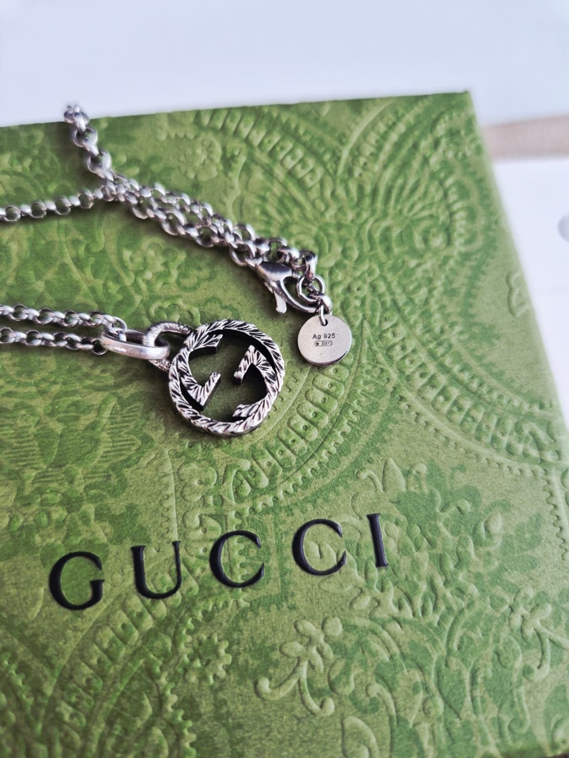 구찌 인터로킹 목걸이 상품이미지3