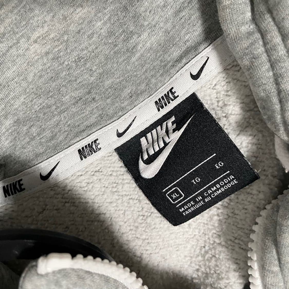 나이키 기모 후드집업 6017 상품이미지6