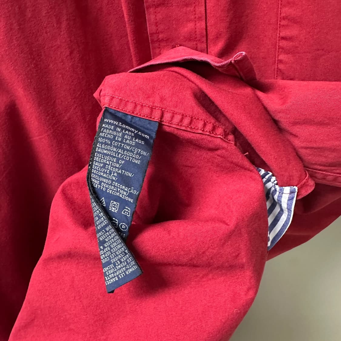 (2XL)타미 포켓 셔츠-Y371 상품이미지4