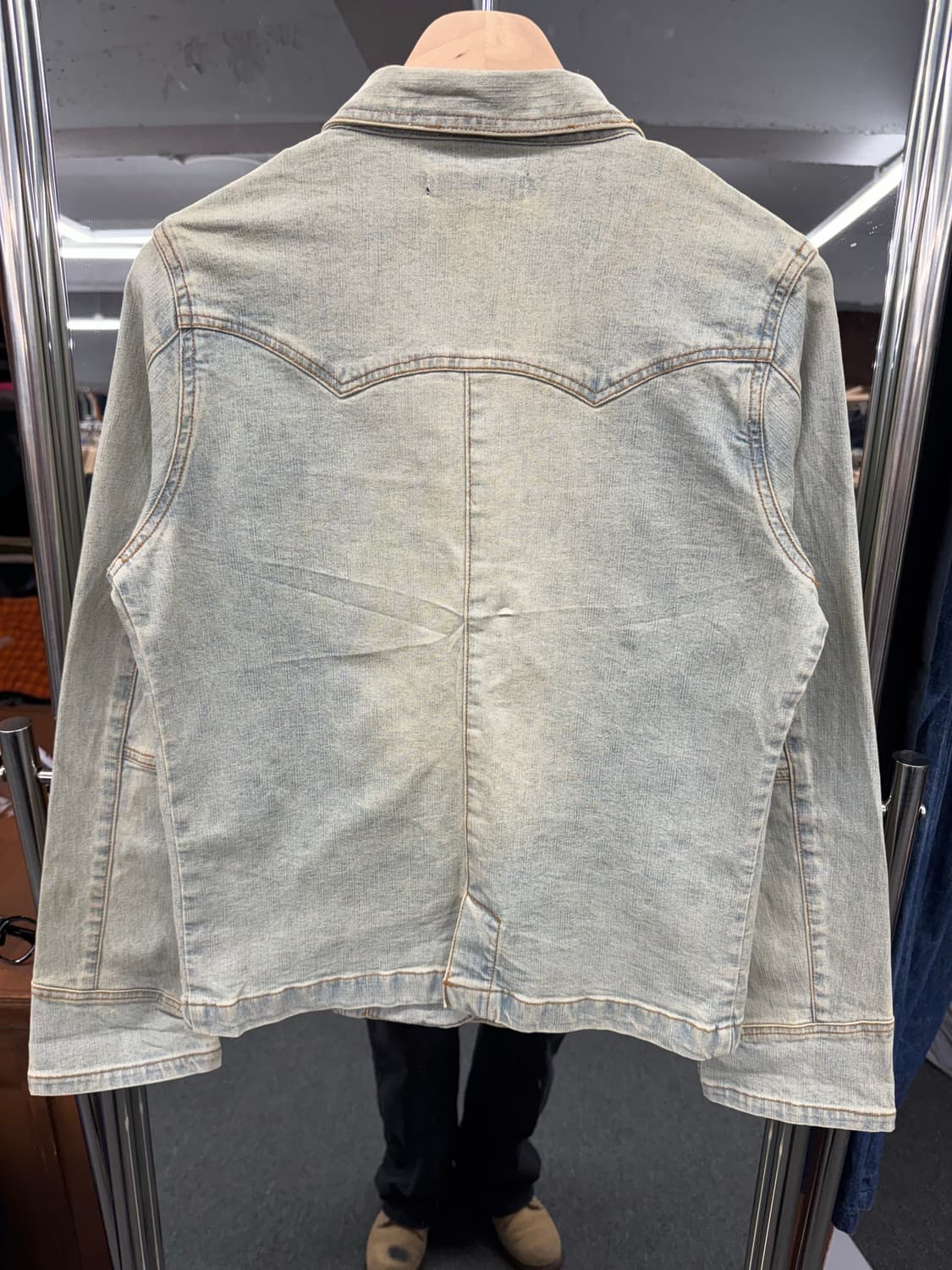 japanese vintage L.B.F 여성 데님자켓 상품이미지4