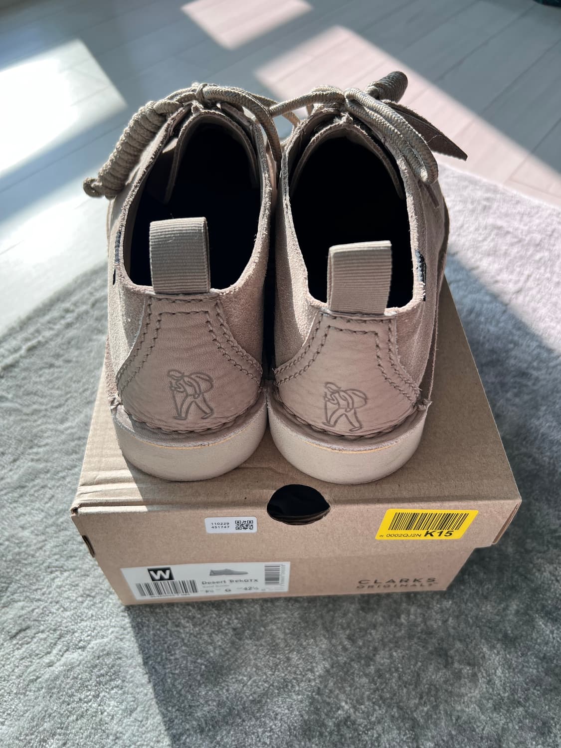 데저트트랙 고어텍스 샌드스웨이드 UK 8.5 상품이미지5