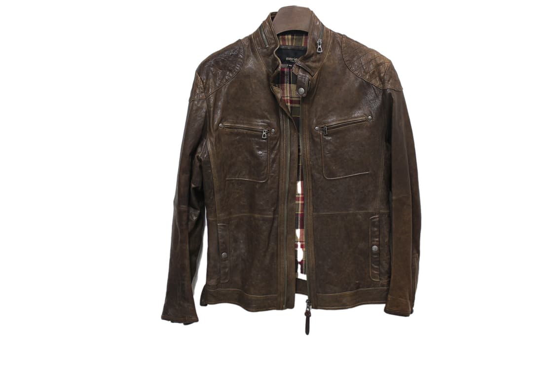 Series 시리즈 램스킨 싱글 레더 자켓 상품이미지7