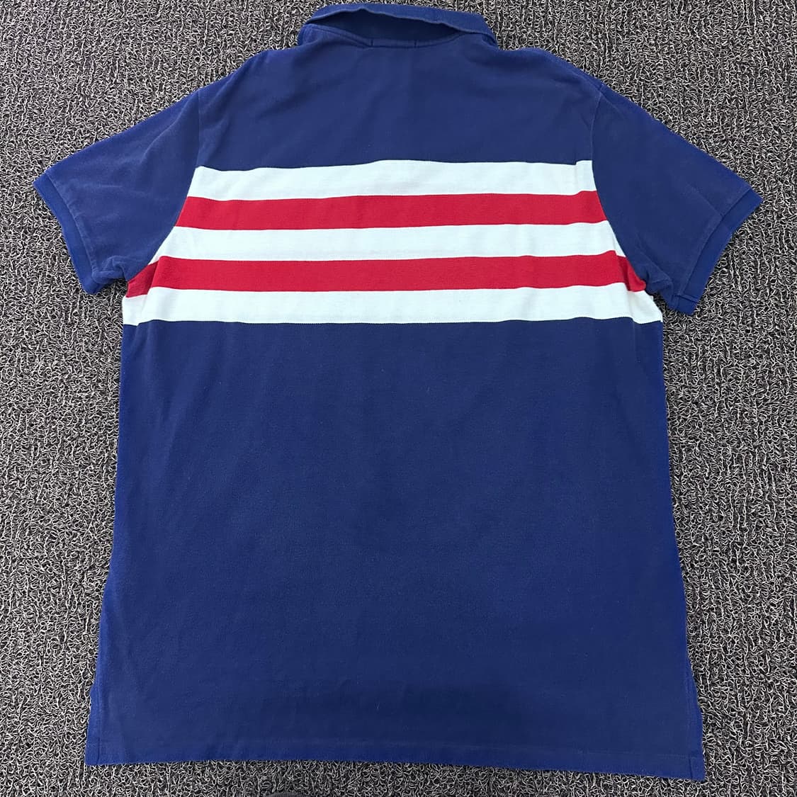 POLO 폴로 랄프로렌 스트라이프 카라티 반팔티셔츠 XL 상품이미지4