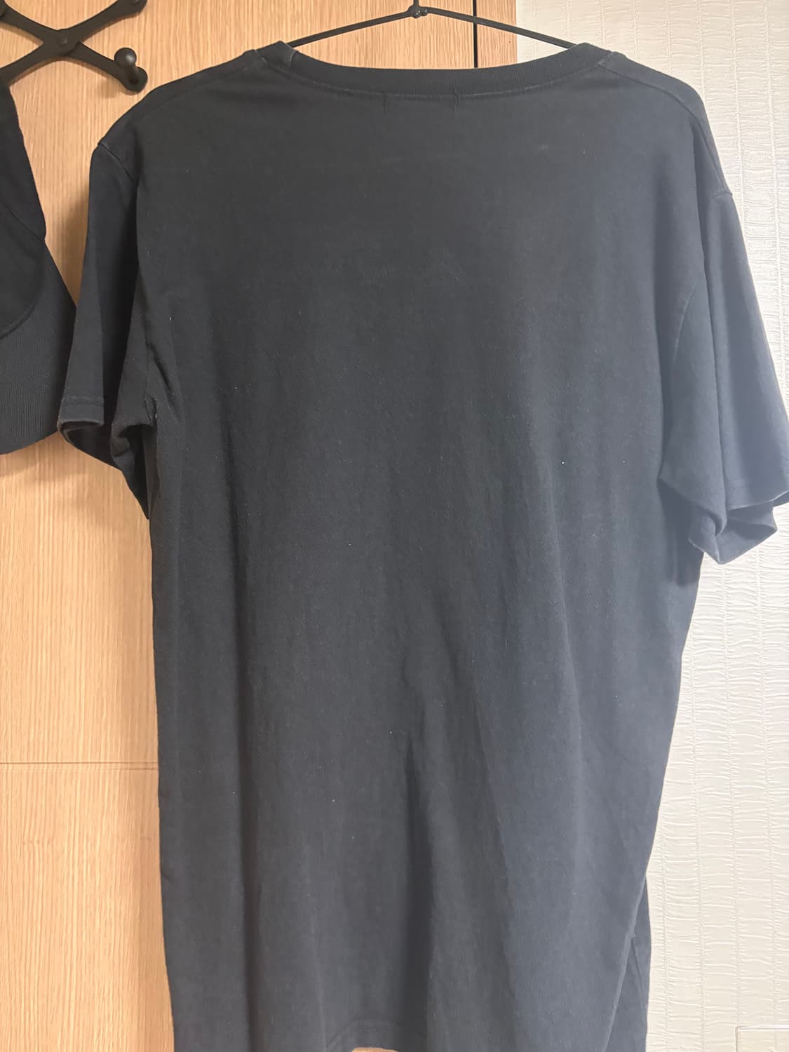 스투시 나이키 콜라보 블랙 반팔 티셔츠 상품이미지2