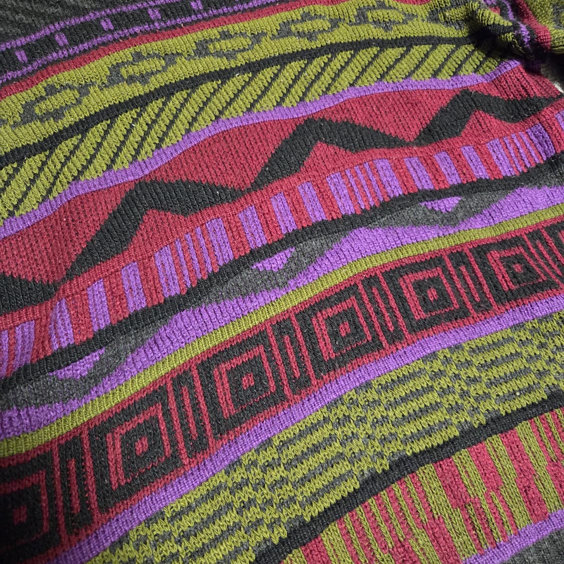 90's Made in USA Magnetic Force 니트 L-XL 상품이미지8