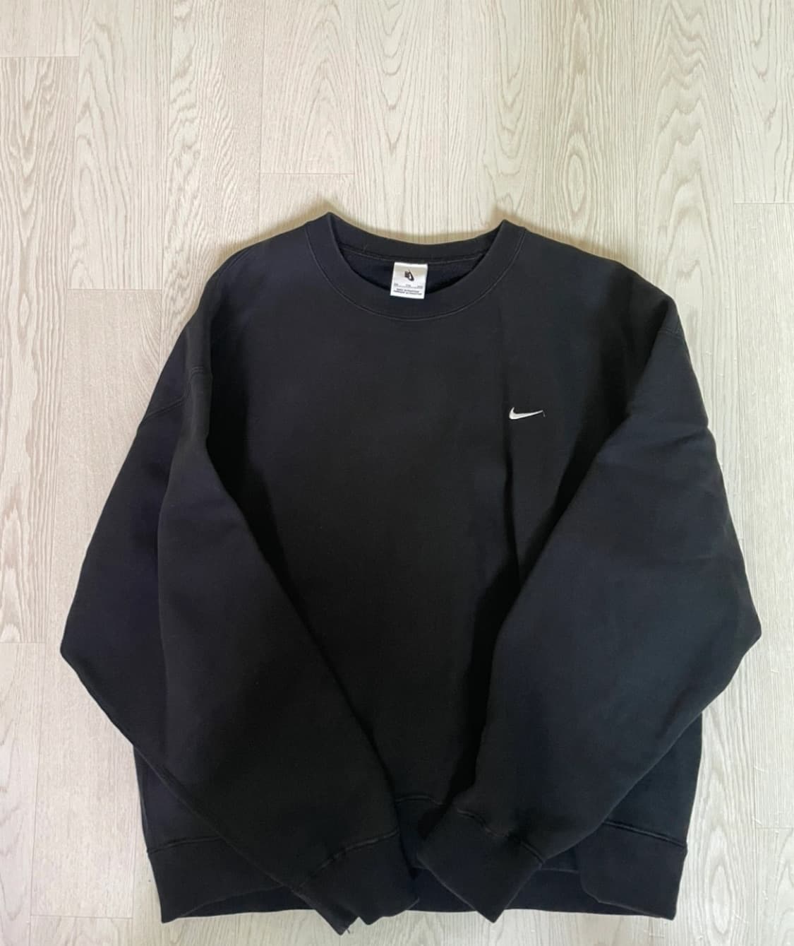 나이키 솔로스우시 플리스 크루넥 블랙 XXXL 상품이미지1