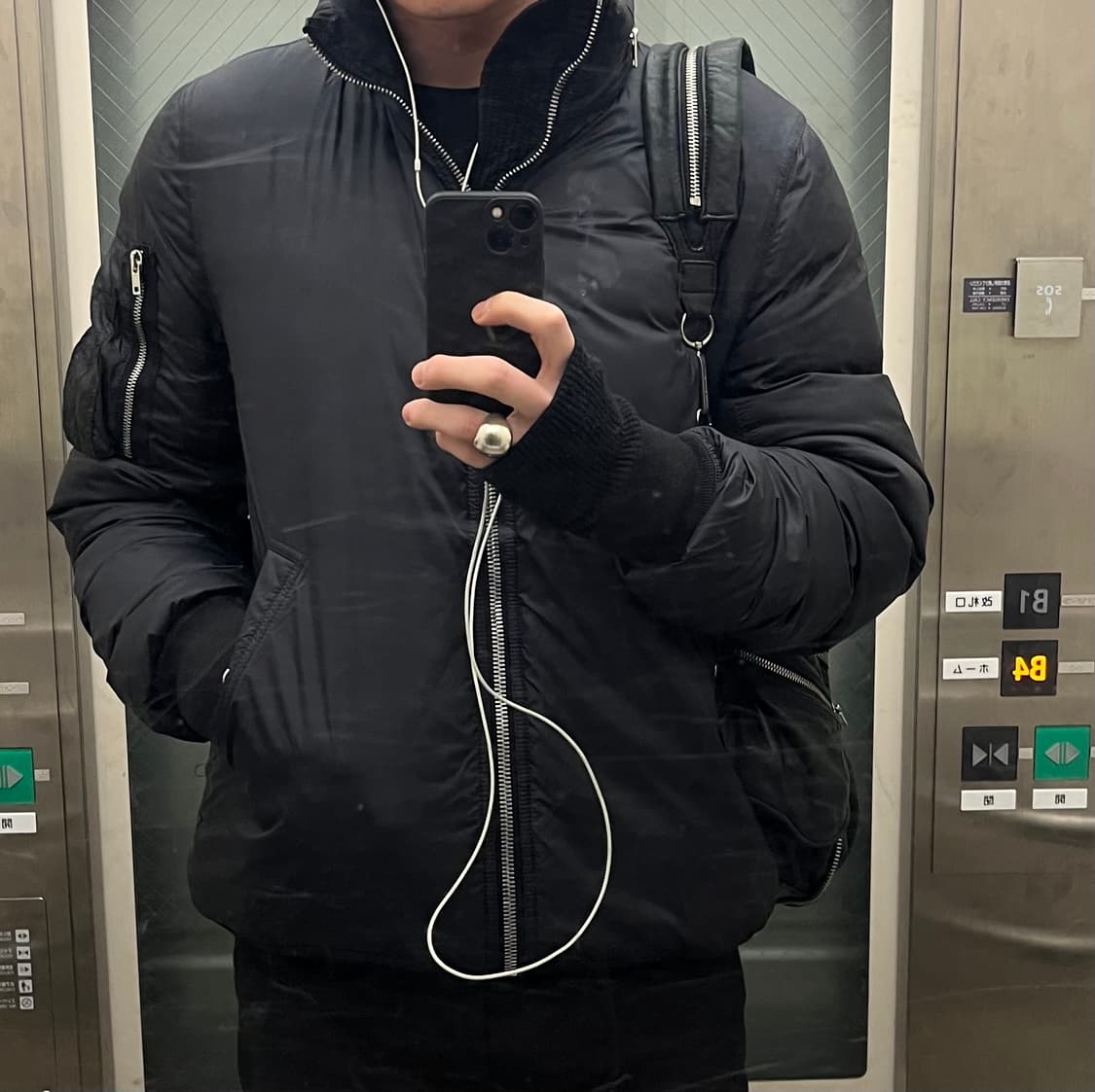 Rick Owens 18aw hooded down bomber 상품이미지8