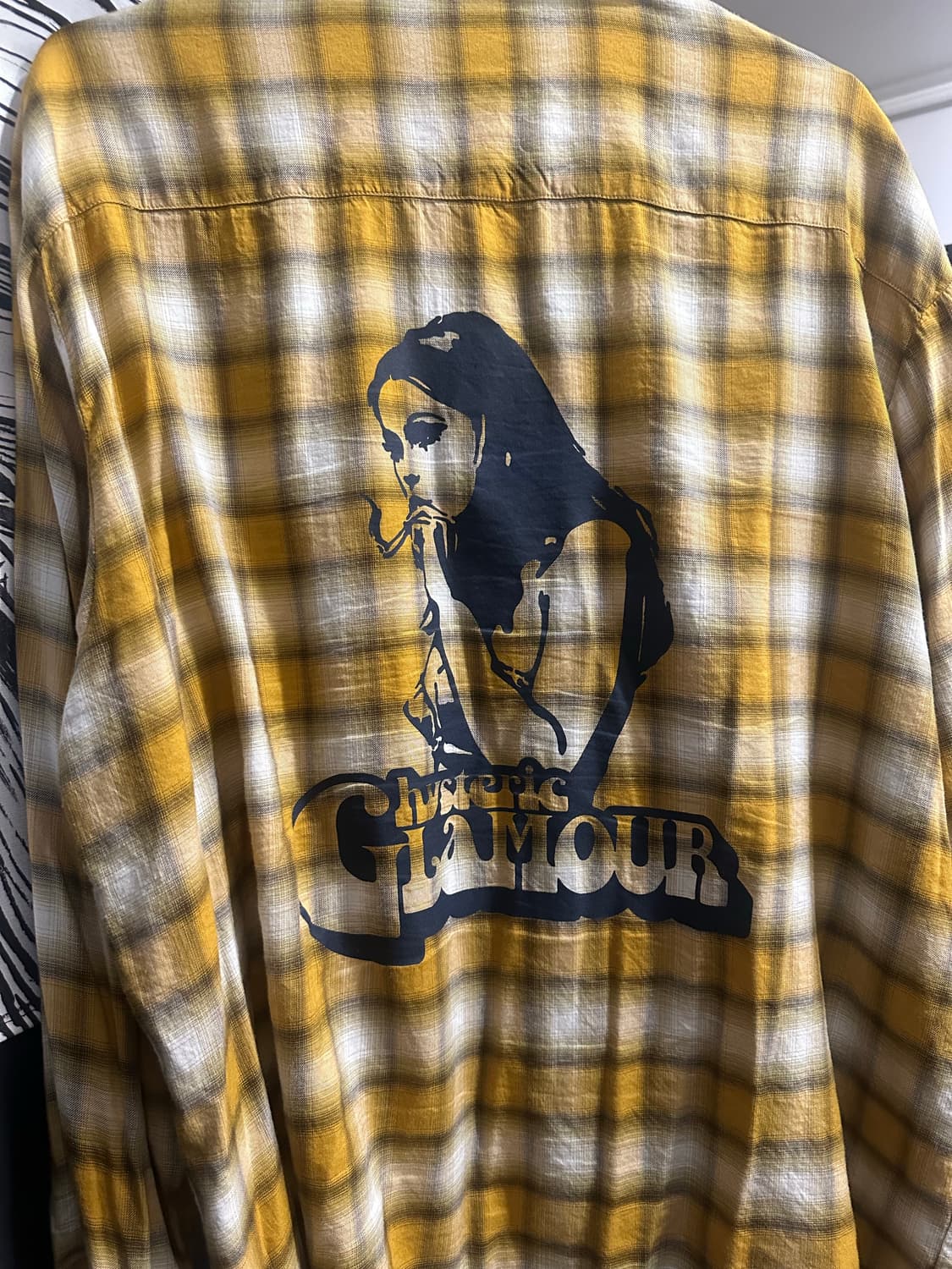 히스테릭 글래머 SMOKING GIRL 오픈카라셔츠 상품이미지2