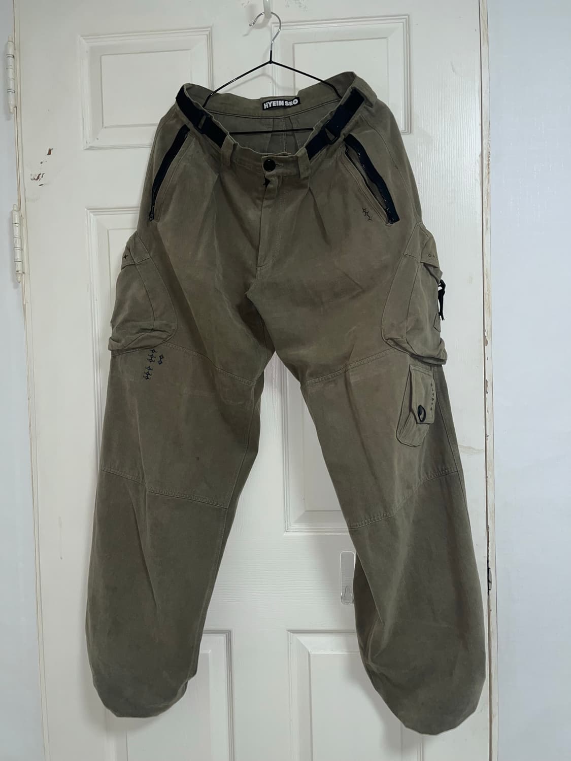 Hyein Seo 워시드 카고팬츠 3사이즈 상품이미지3