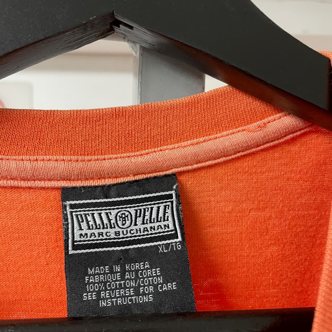 펠레펠레 오렌지 반팔 티셔츠 XL 상품이미지5