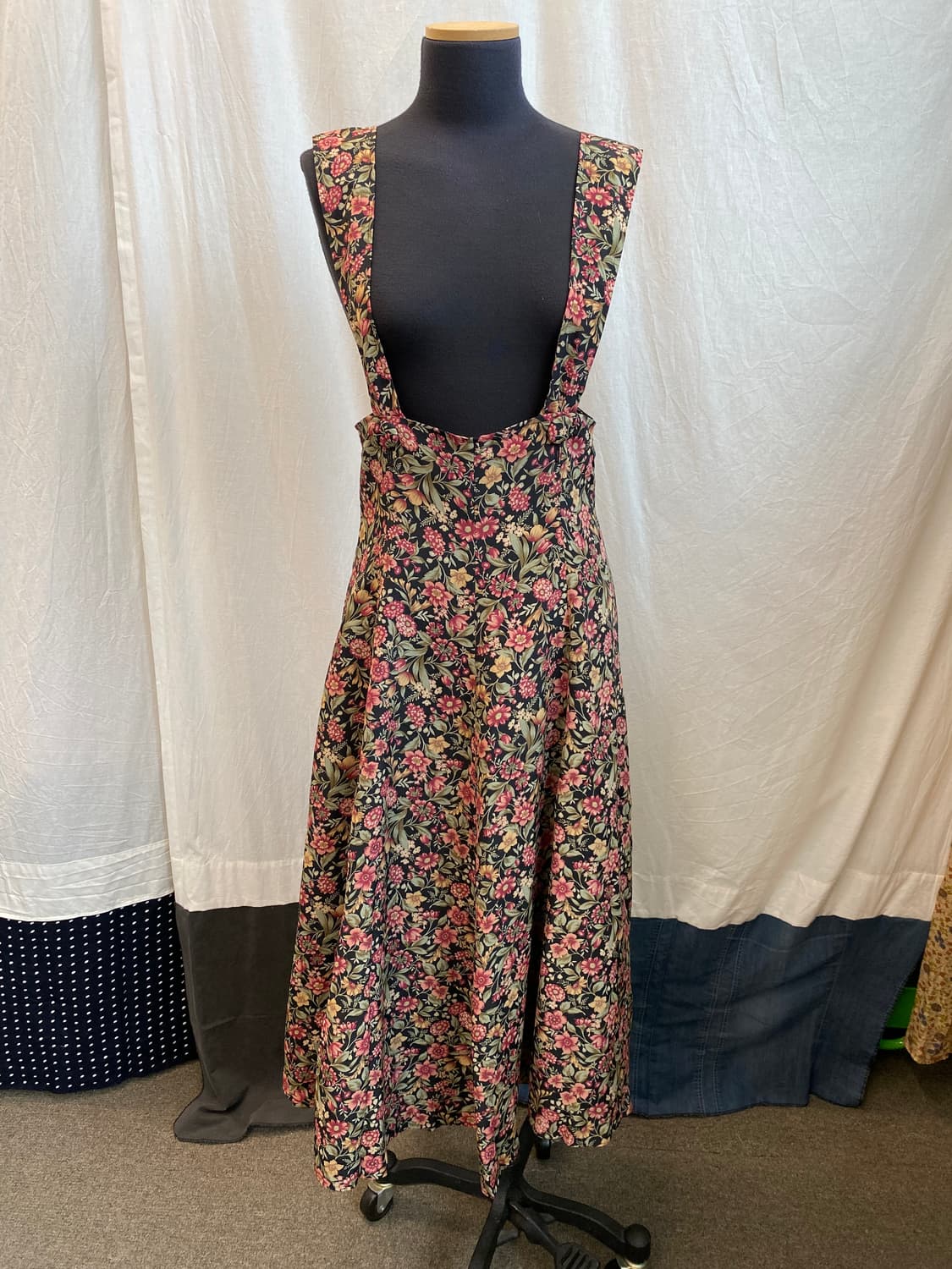 빈티지 플라워패턴 원피스(M) 상품이미지1