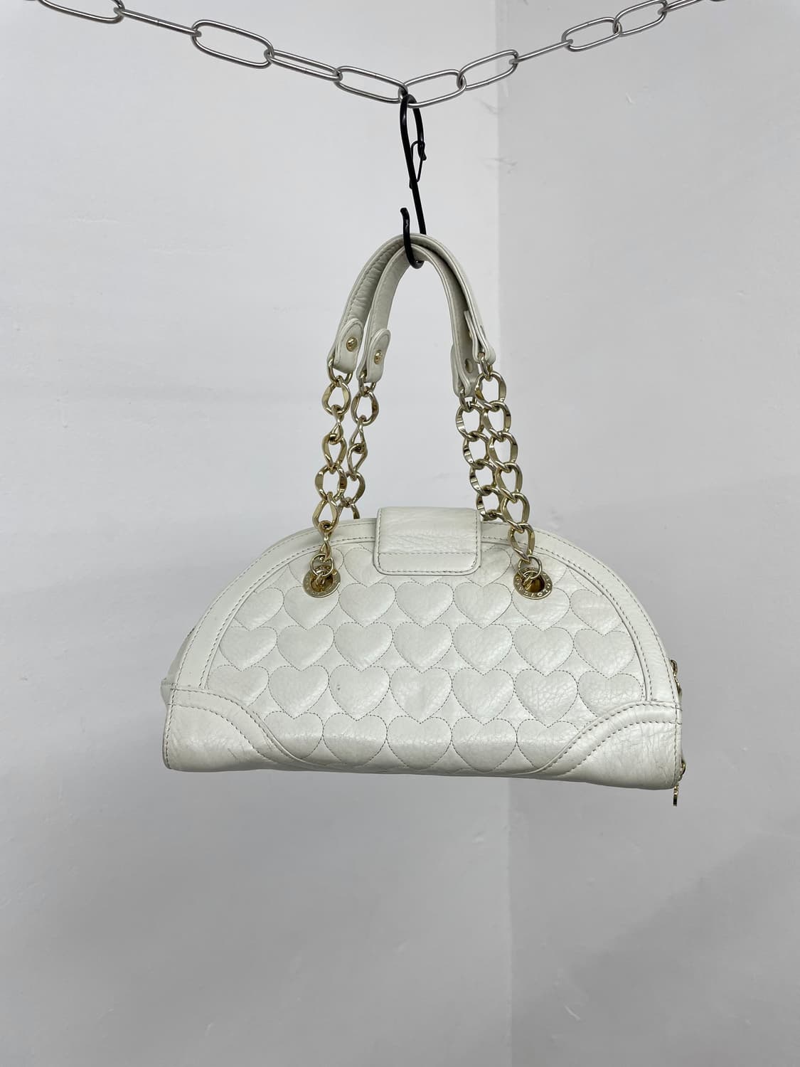 러브캣 화이트 퀼팅 갸루 체인백 상품이미지10