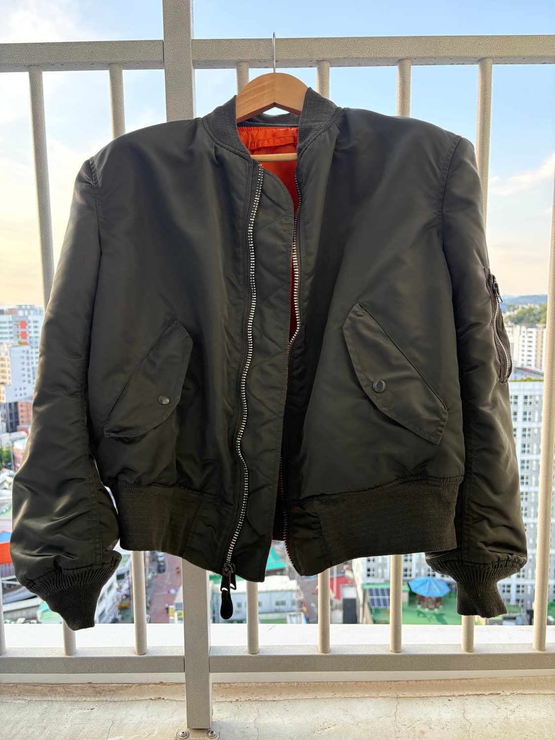 90s 알파인더스트리 MA-1 medium 상품이미지1