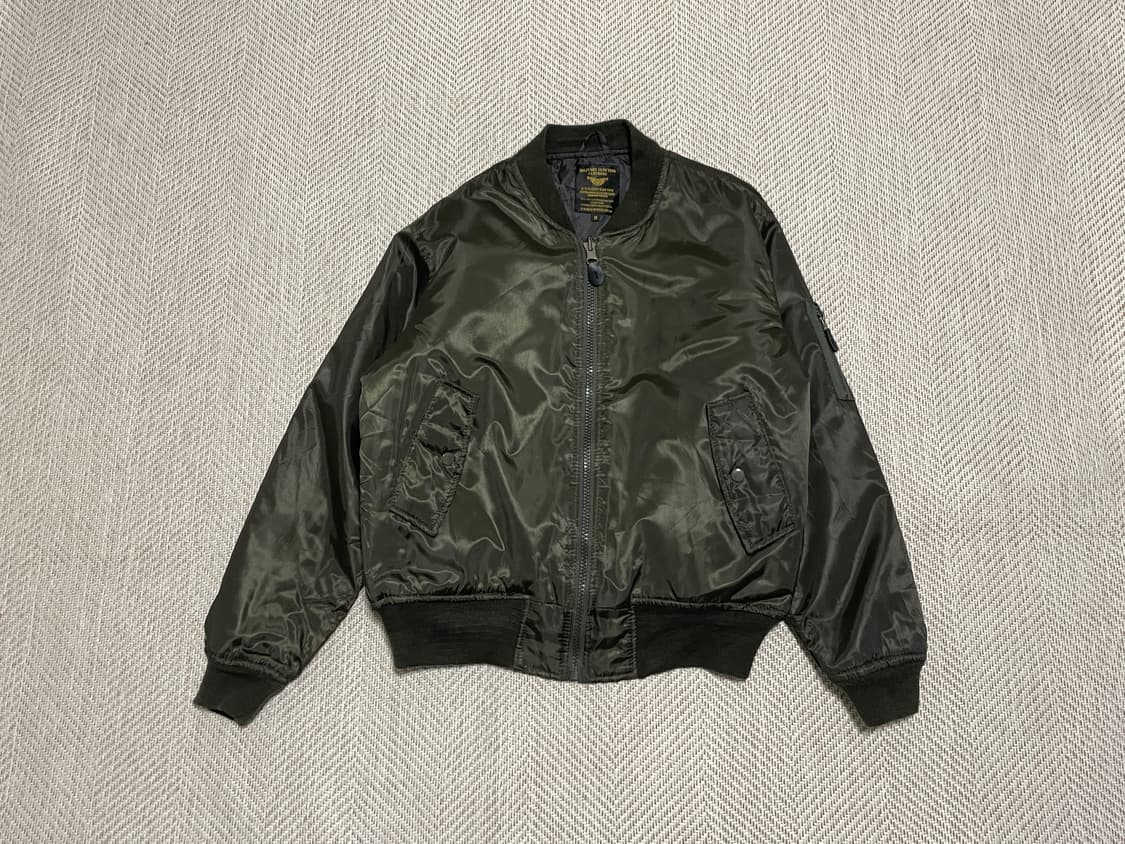 빈티지 밀리터리 플라이트 ma1 봄버 자켓  J03281 상품이미지1