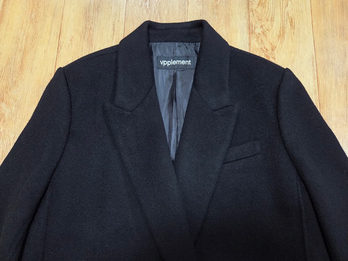 브플먼트(VPPLEMENT) 캐시 블렌드 벨티드 핸드메이드코트 55 상품이미지6