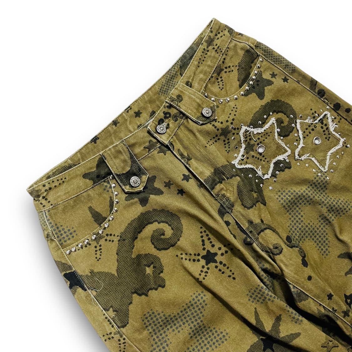 American Retro Suiso Star Wash Pants 상품이미지2