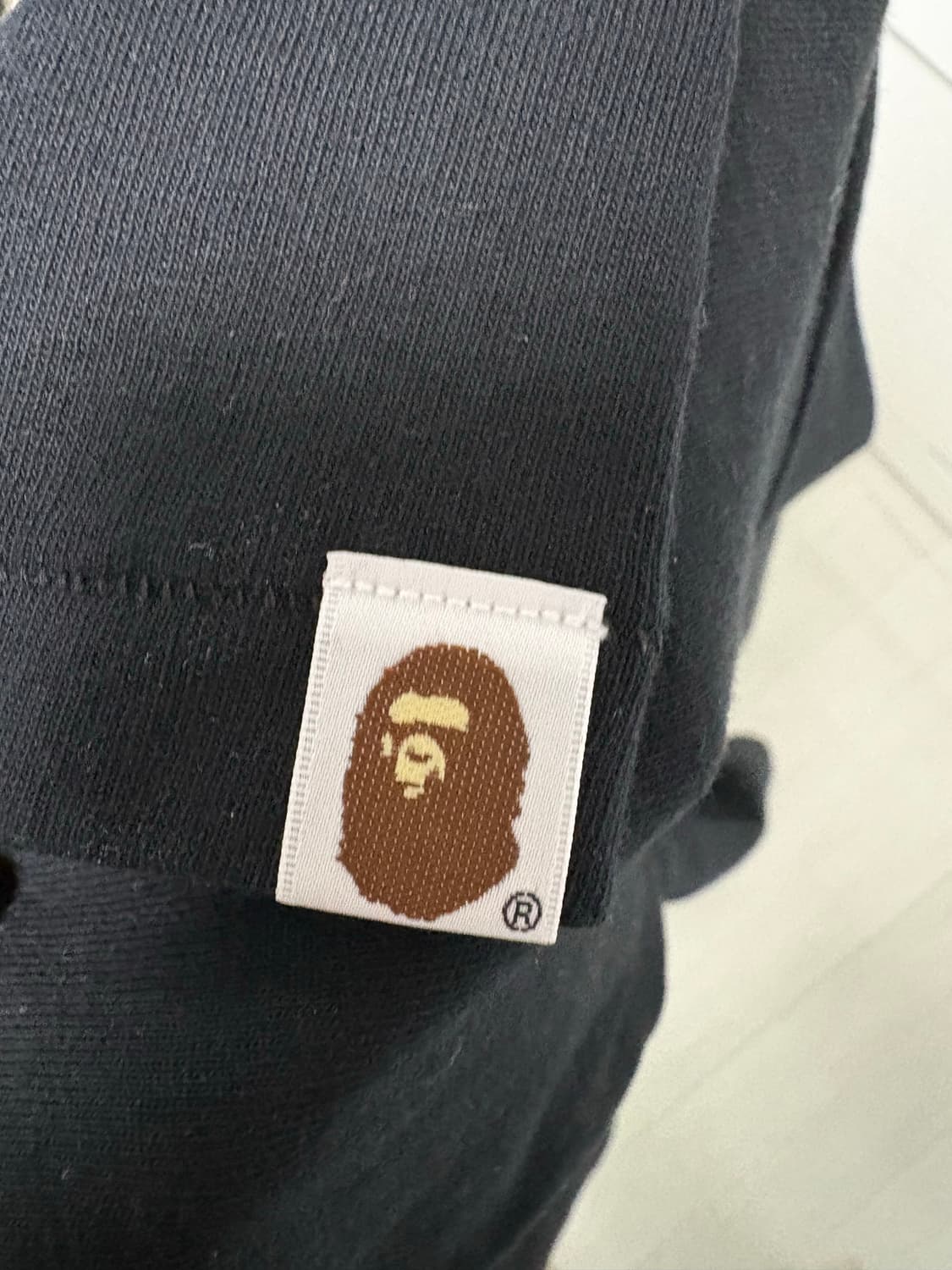 베이프 스타 반팔 black XL 사이즈 상품이미지3