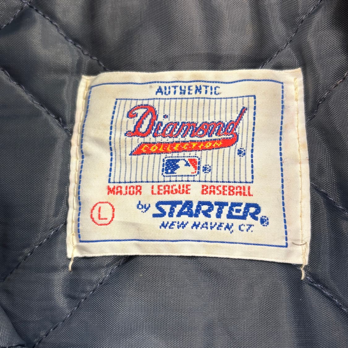 L 80s-90s 스타터 뉴욕 양키스 새틴 자켓 상품이미지4