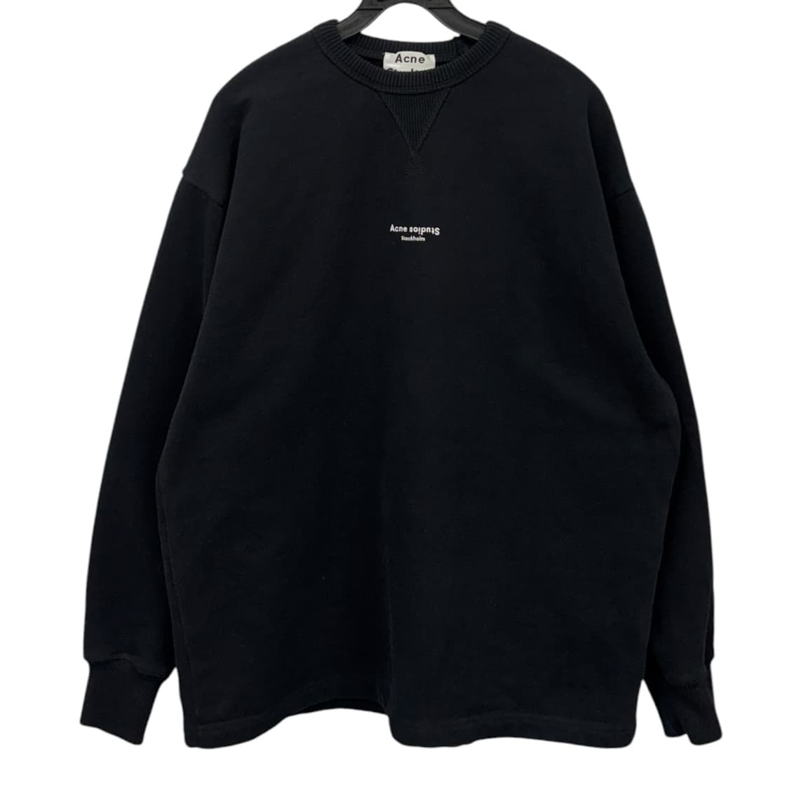 아크네 스튜디오 스톡홀룸 리버스 로고 맨투맨 상품이미지1