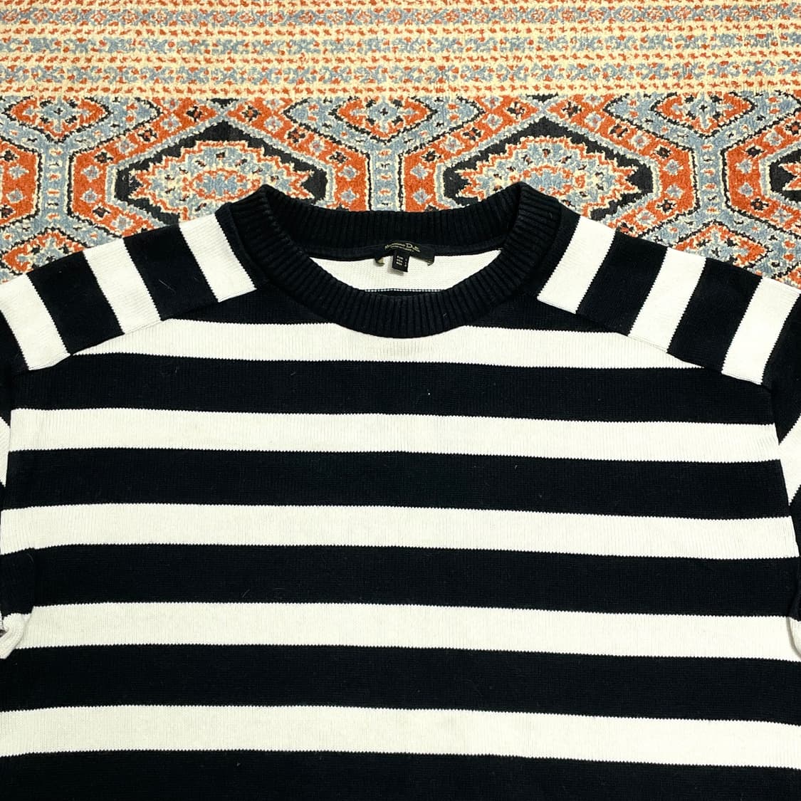 마시모두띠 단가라 크롭 코튼 니트 여성L 상품이미지2