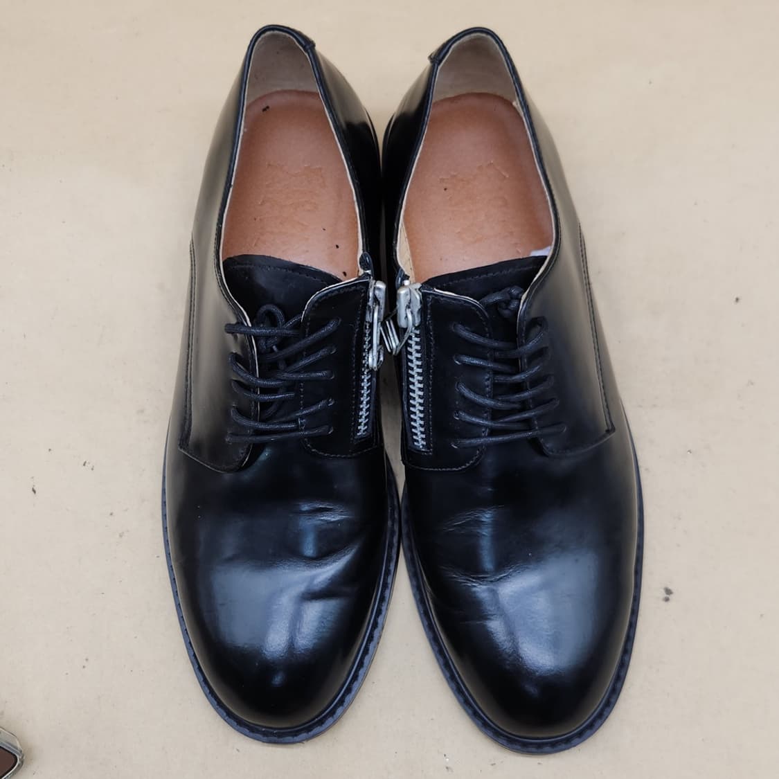 프렌체아뜨리에 지퍼 남성구두 270 굽4 상품이미지2