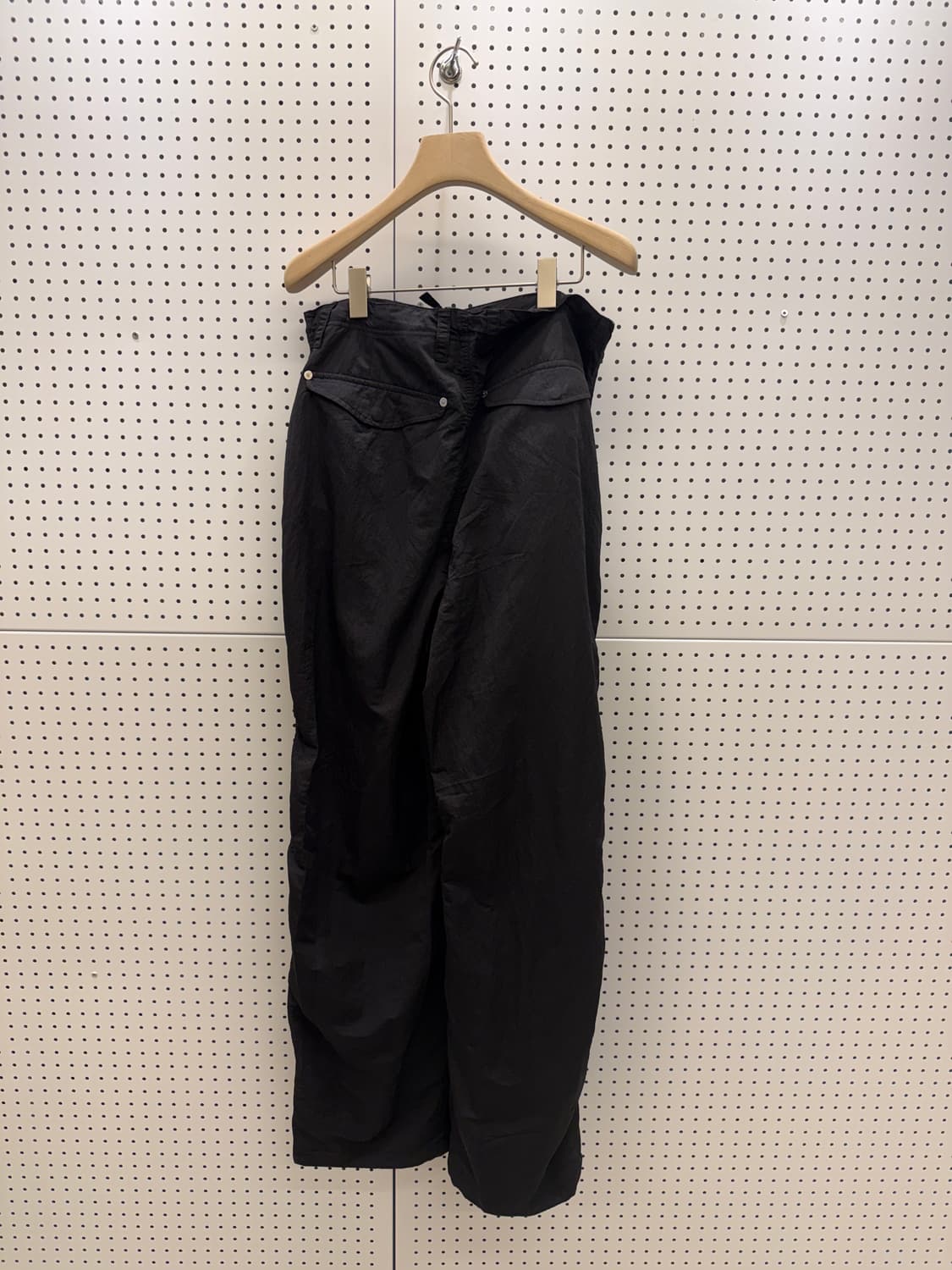 세터 와이드 나일론 셔링 카고 팬츠 U1515 상품이미지4