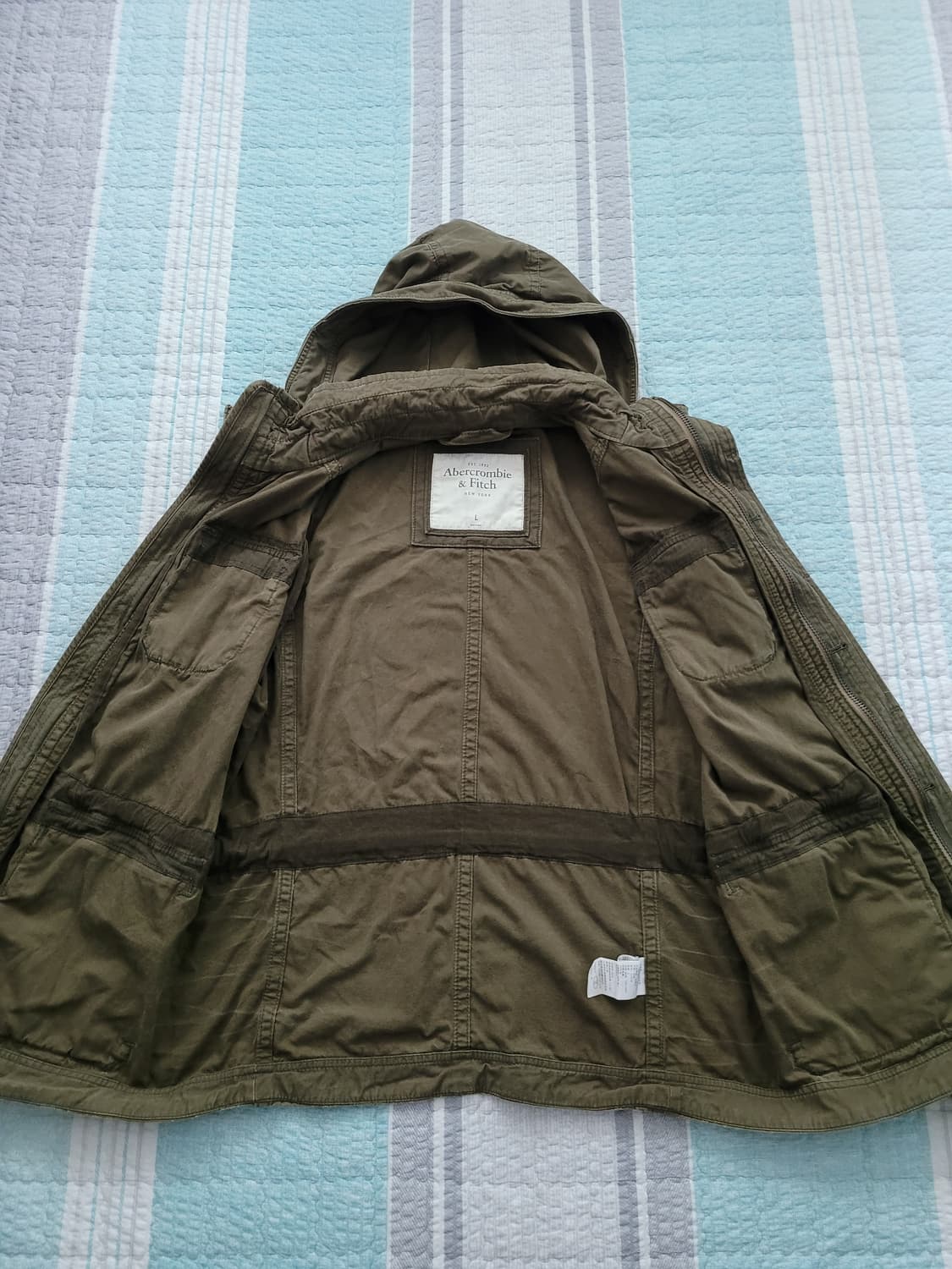 아베크롬비 Abercrombie 모건마운틴 후드야상자켓 L 100사이즈 상품이미지7