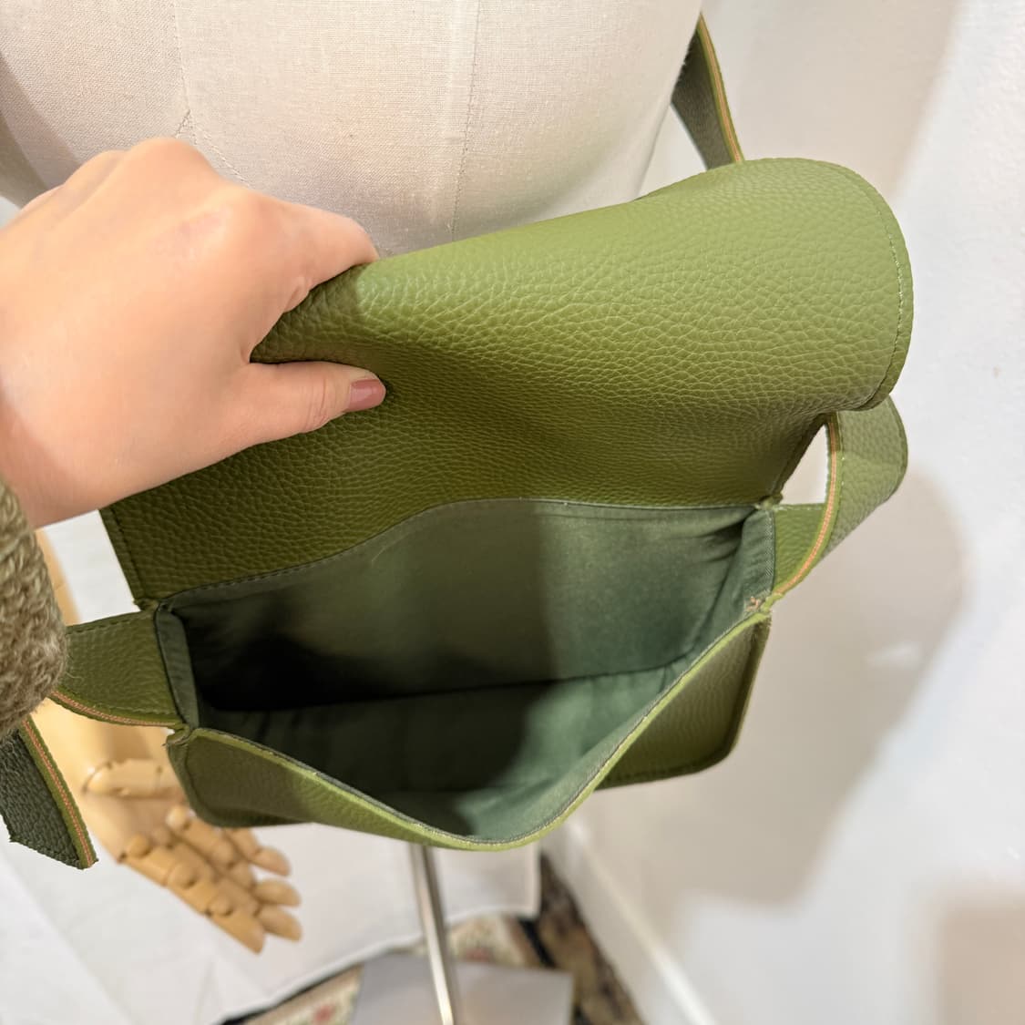 dumaro 두마로 올리브 크로스백 그린가방 4194 상품이미지4