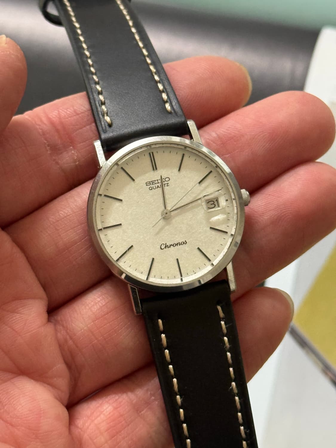 80s Seiko Chronos quartz 상품이미지3