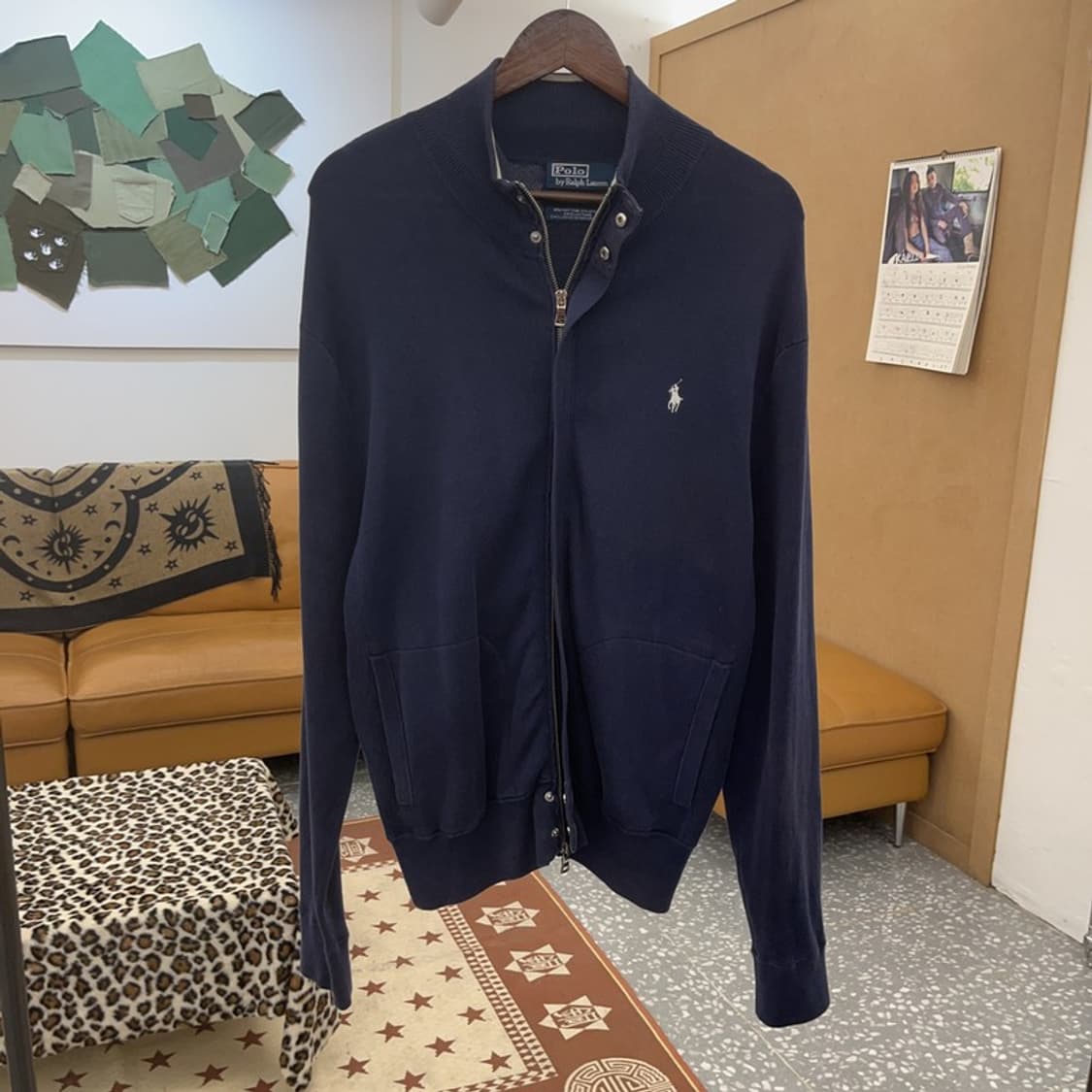 폴로 랄프로렌 올드스쿨 레트로 빈티지 집업 가디건 L C09673 상품이미지3