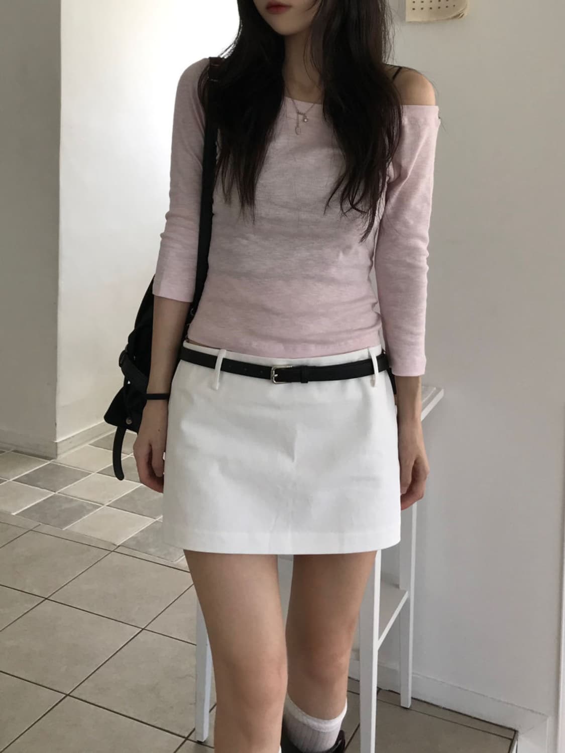 Pink 7부 티셔츠 상품이미지4