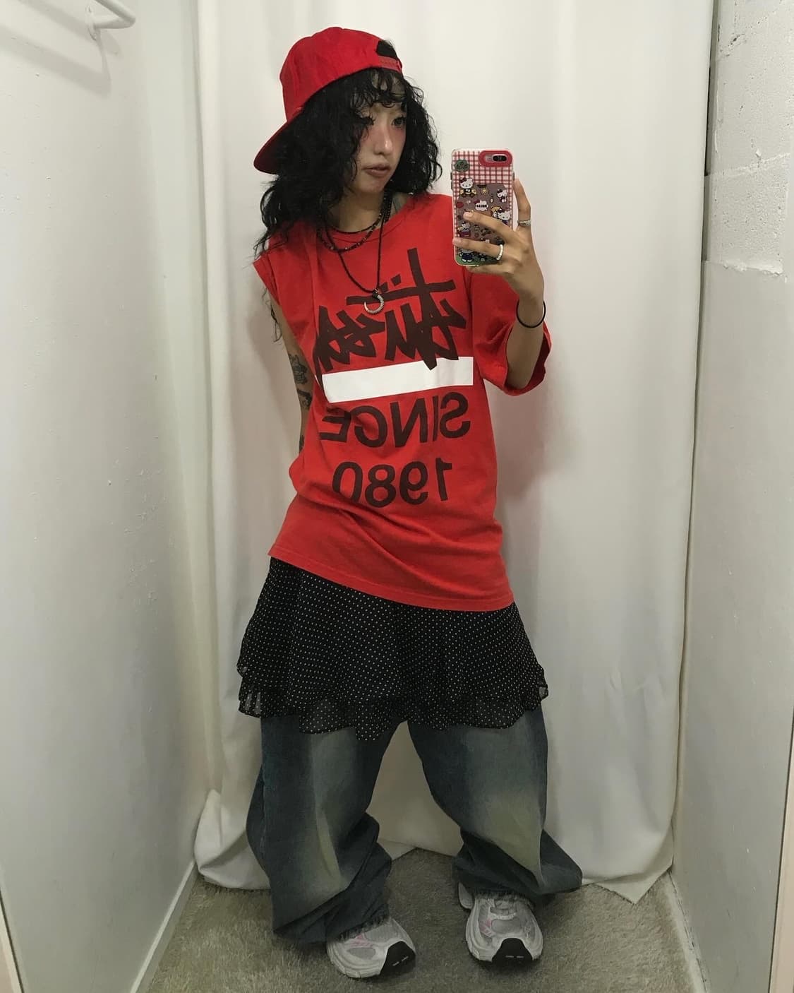 Stussy Red T-shirt 상품이미지3