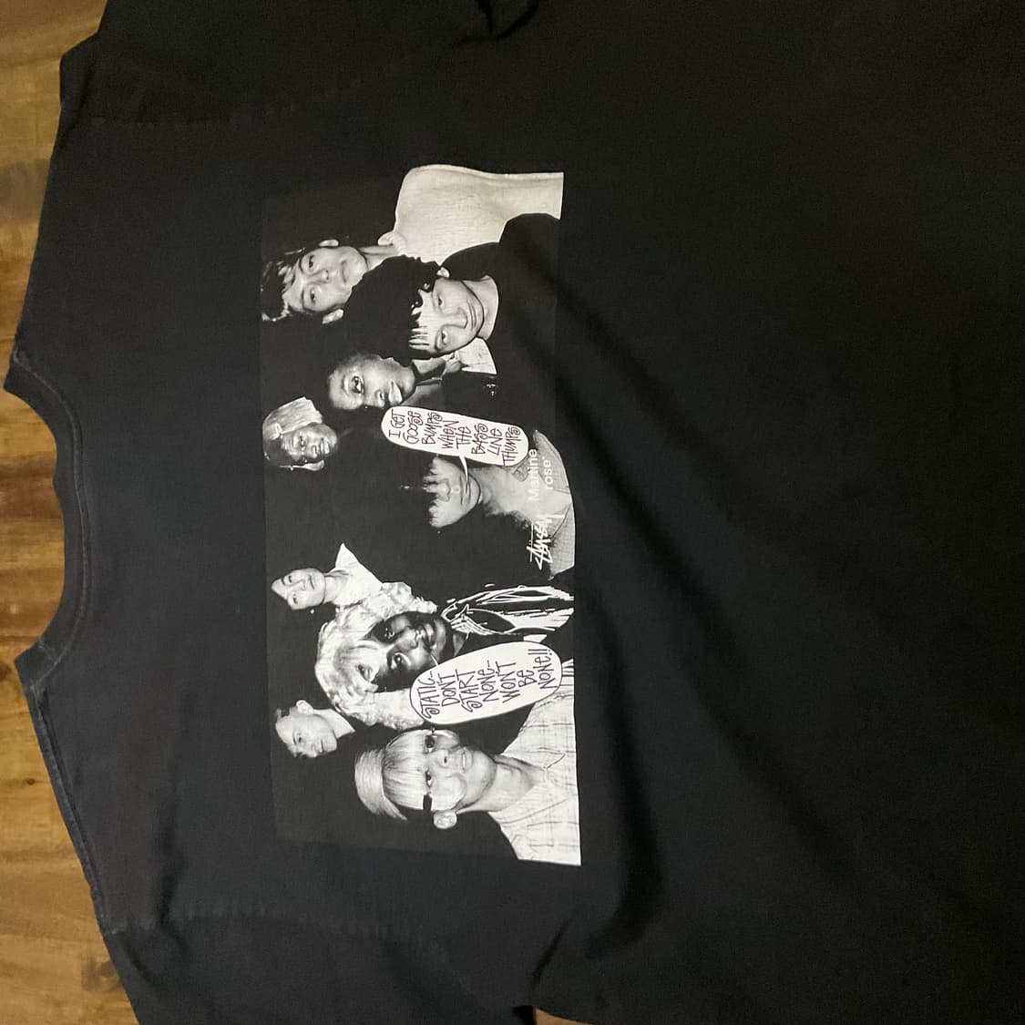 스투시 x 마틴 로즈 티셔츠 상품이미지2