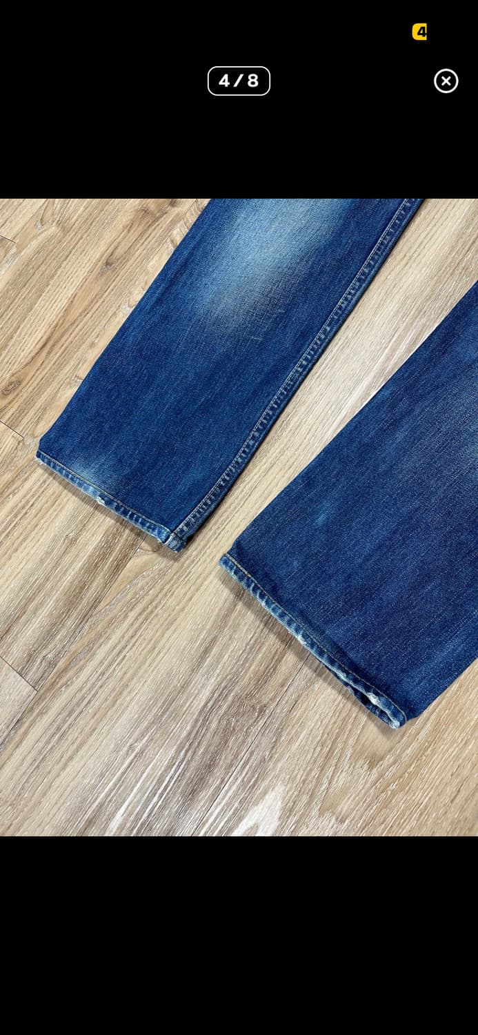 리바이스 502 셀비지 데님  상품이미지4