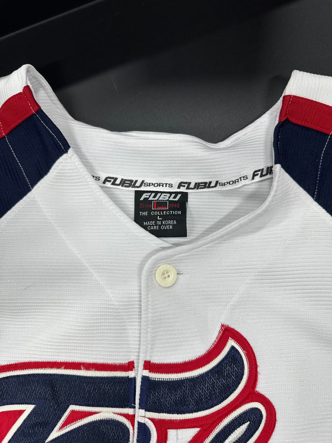 FUBU 푸부 올드스쿨 빅로고 05 리그  베이스볼 져지 상품이미지4