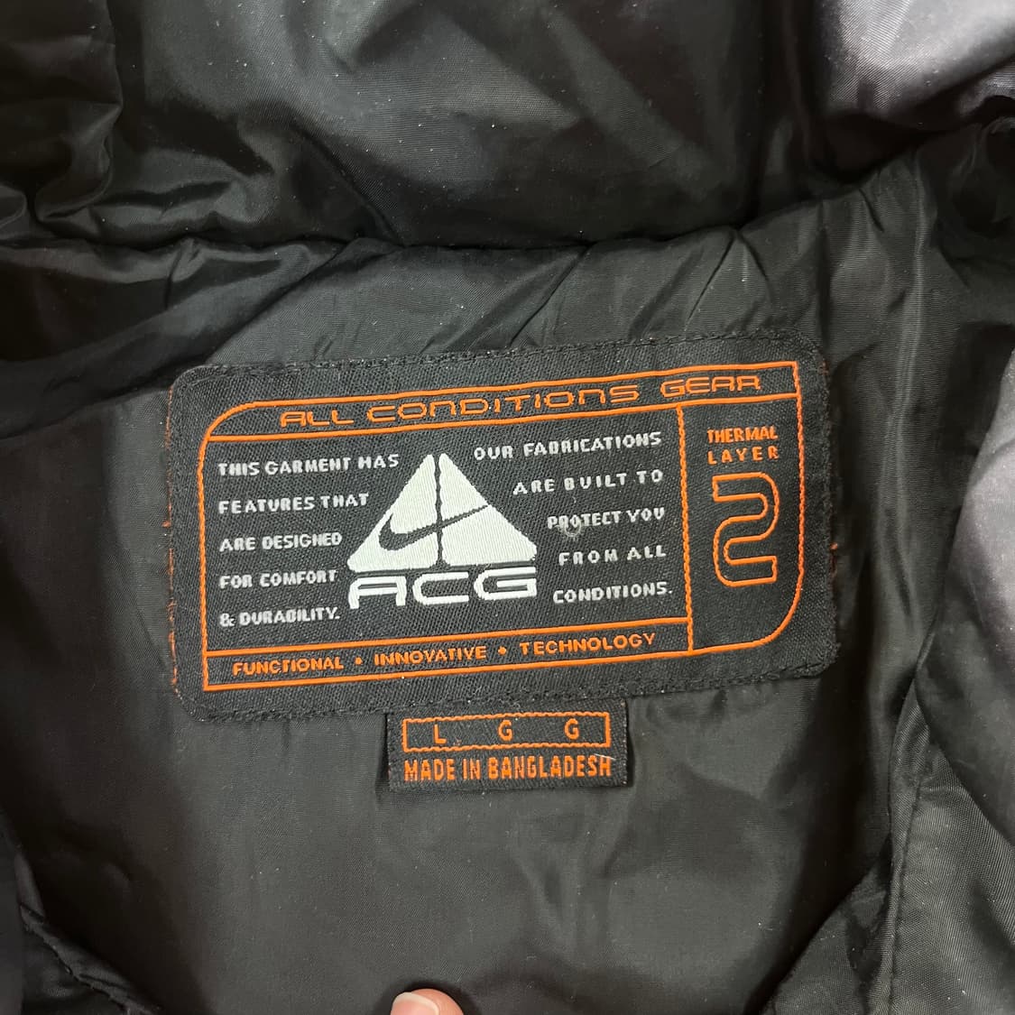 105 나이키 ACG 00s 구스패딩조끼 상품이미지4