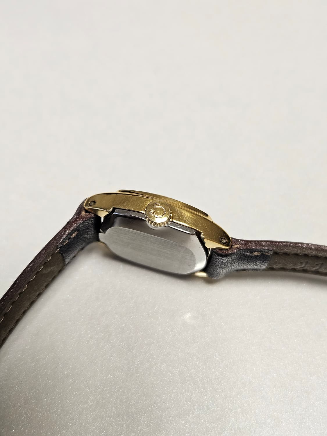 오메가 드빌 수동 금장 여성시계 상품이미지4