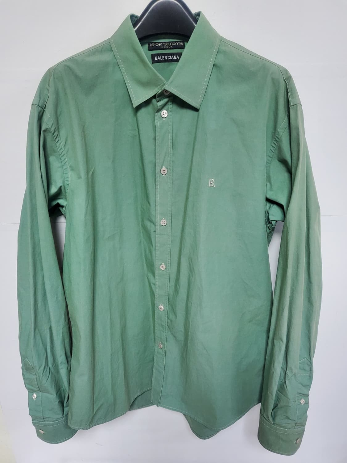 발렌시아가 셔츠 남방 매장판정품 40사이즈 상품이미지1